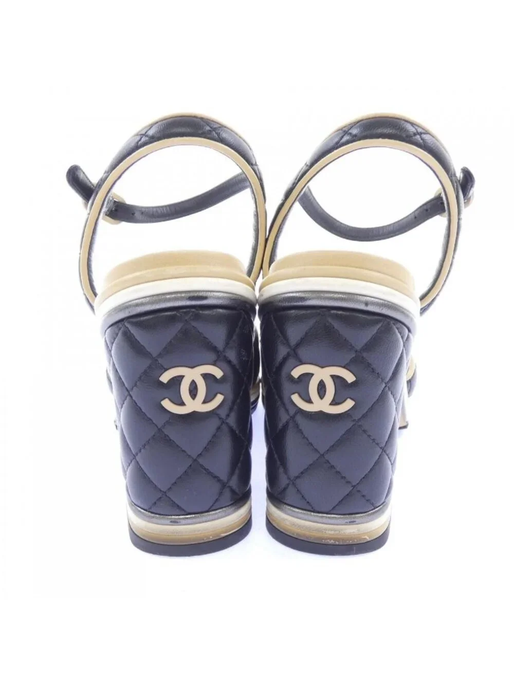 Chanel Sandals Black